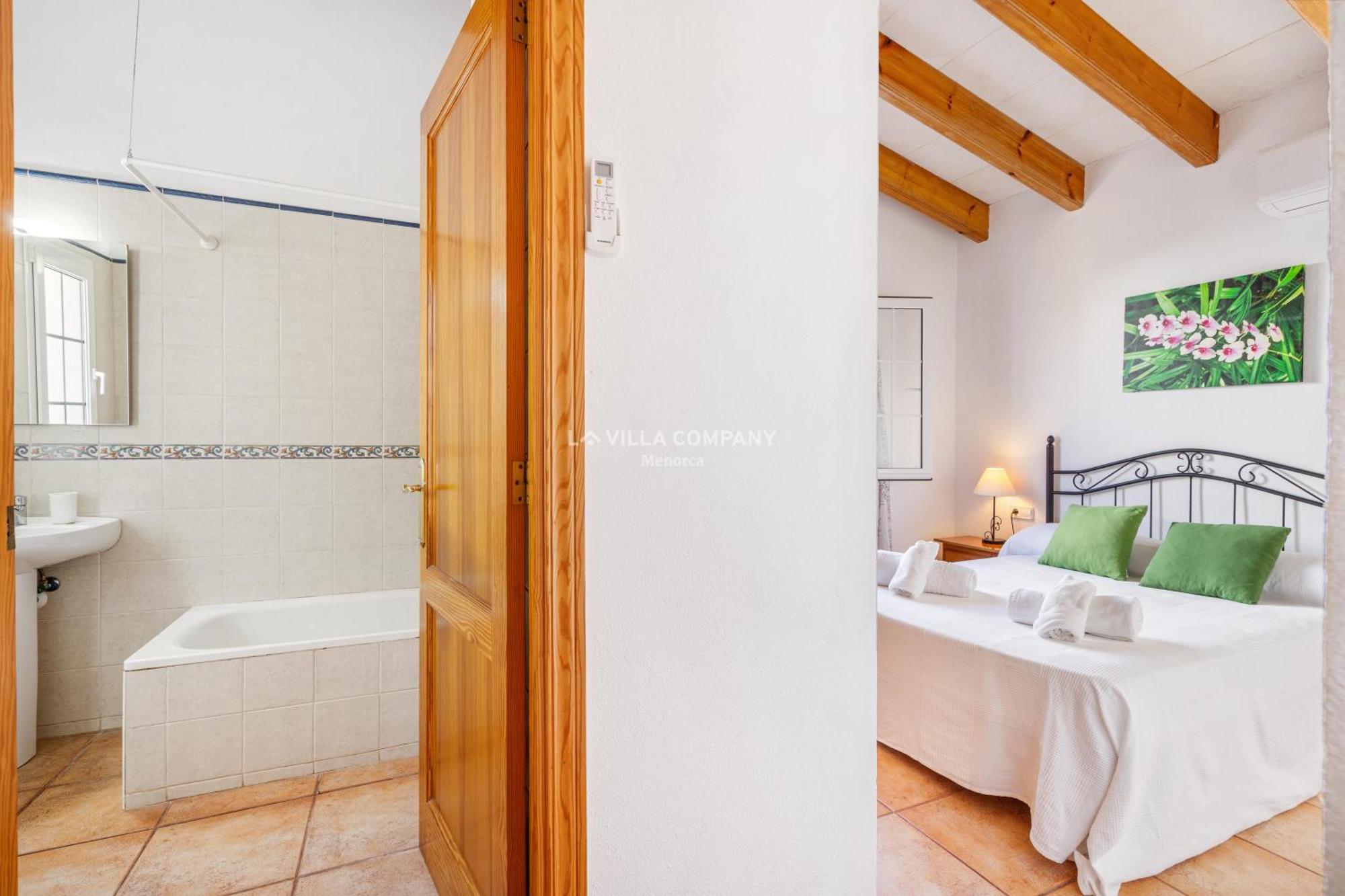 Villa Cassia Cala En Porter  Bagian luar foto