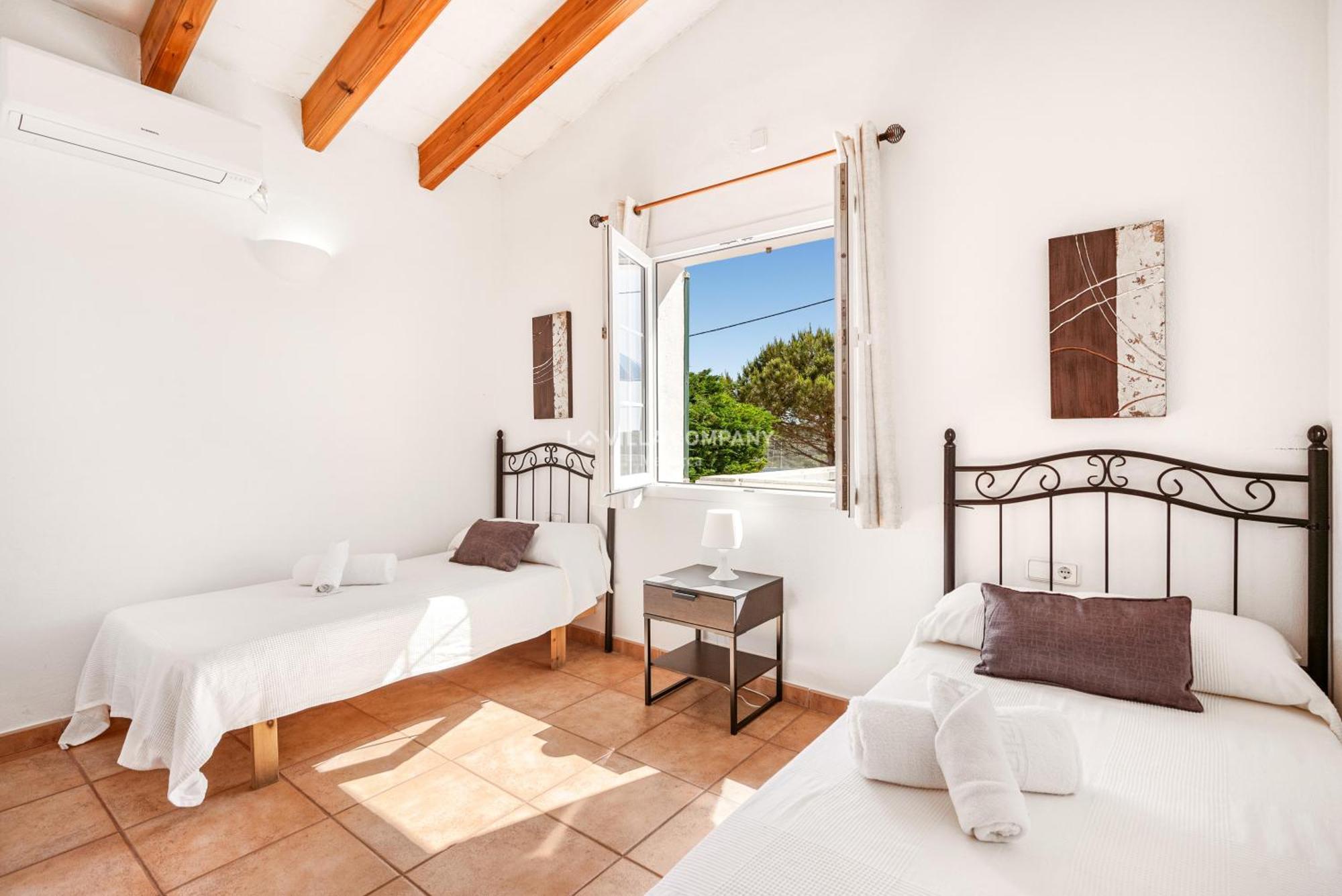 Villa Cassia Cala En Porter  Bagian luar foto