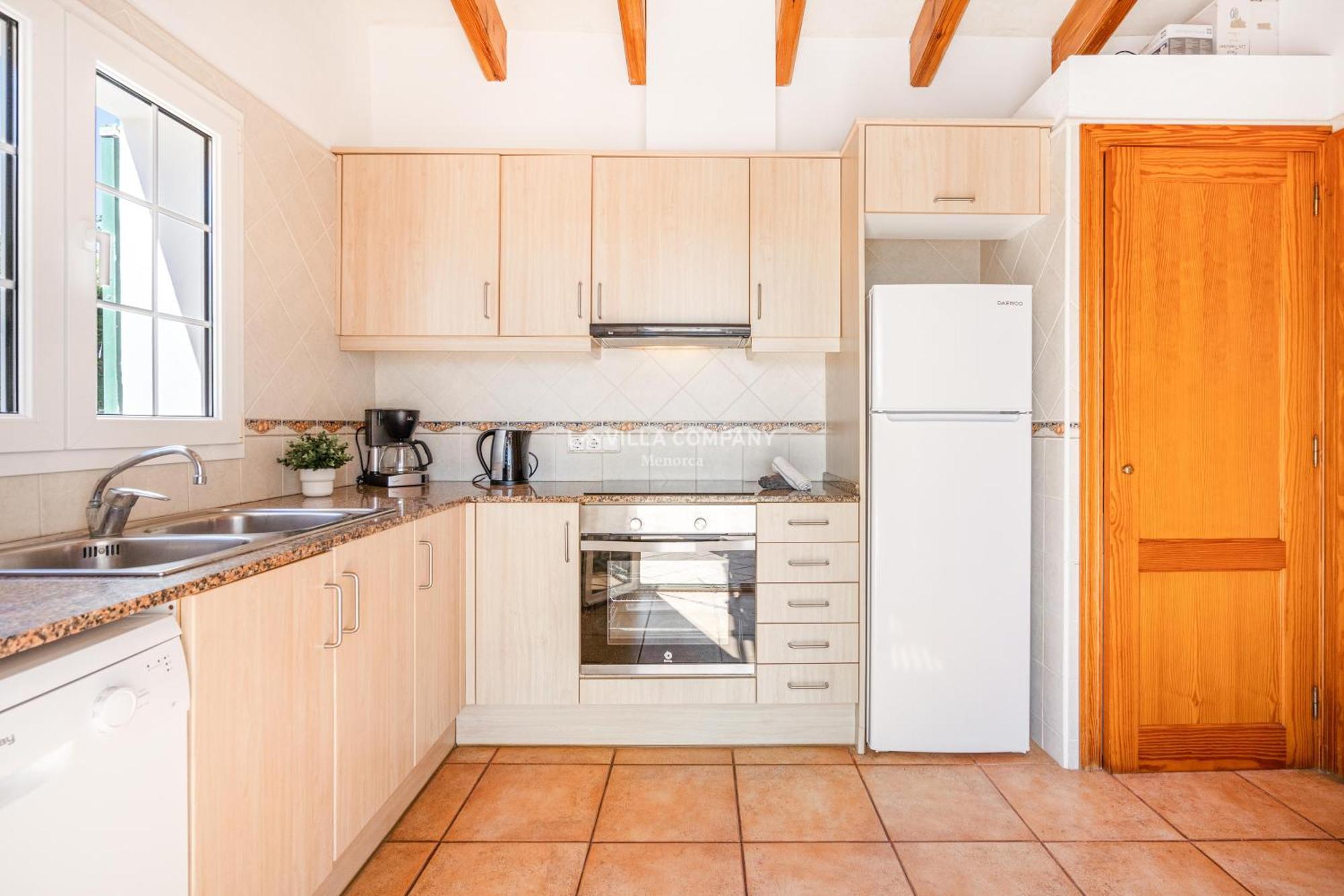 Villa Cassia Cala En Porter  Bagian luar foto