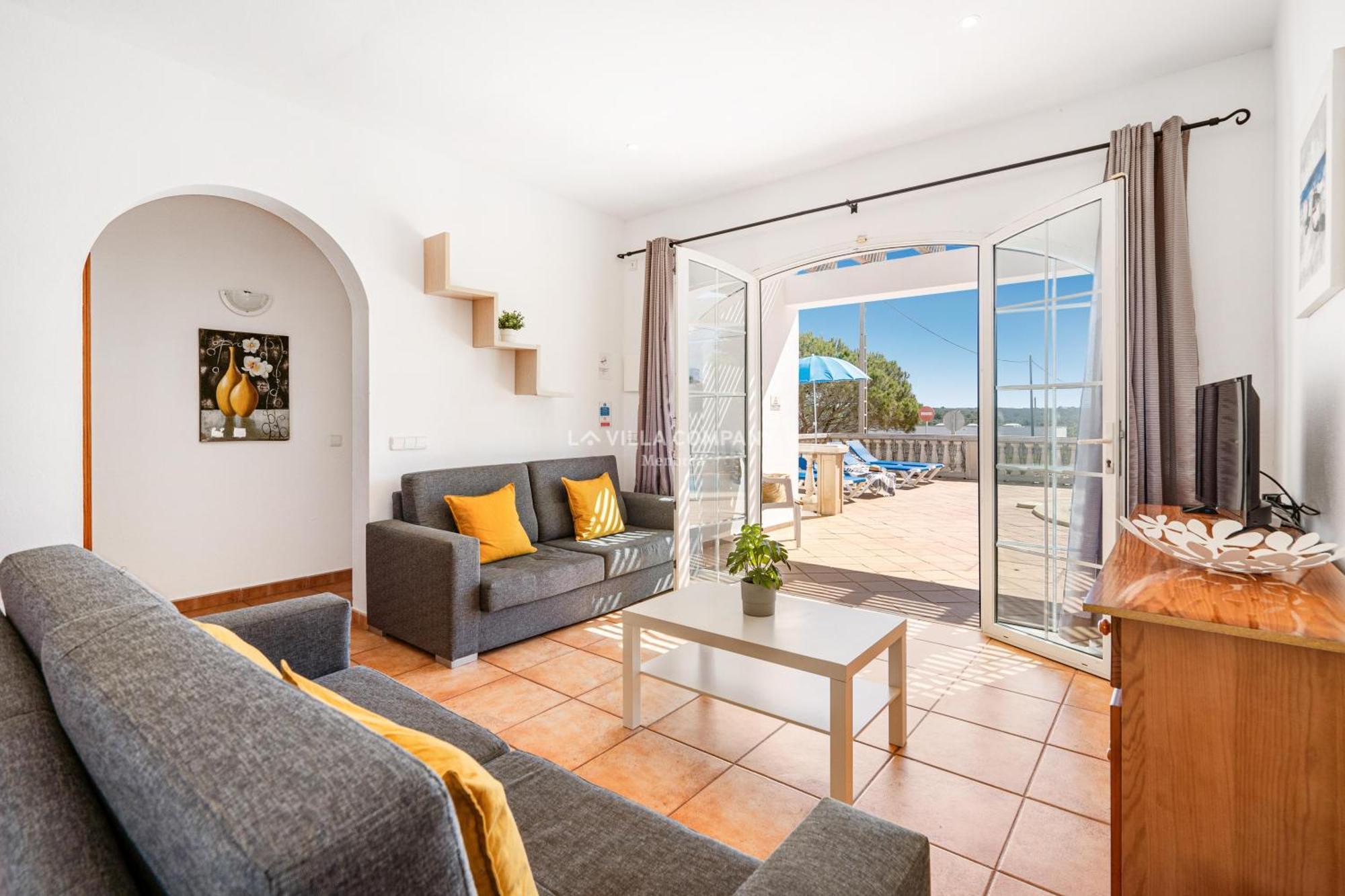 Villa Cassia Cala En Porter  Bagian luar foto